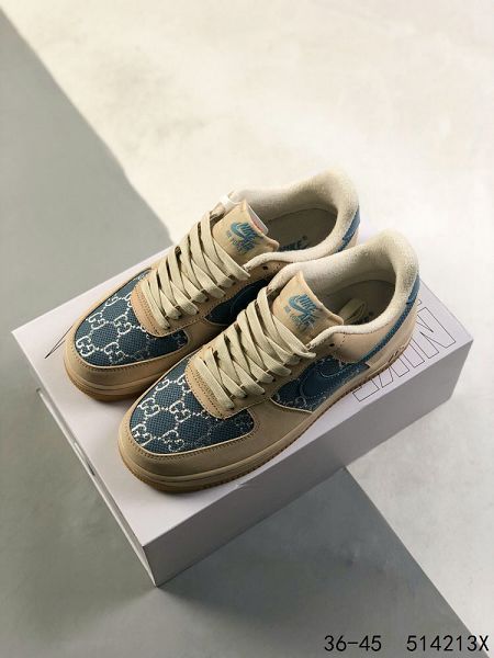 Nike Air Force 1 GUCCI 聯名 2024全新男女款低幫運動板鞋