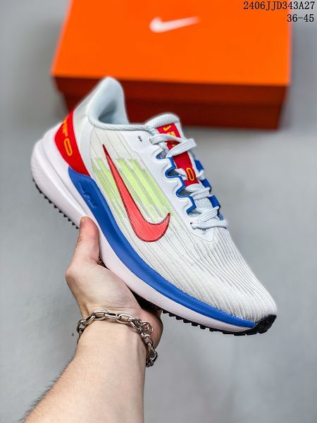 Nike Air Zoom Winflo 9登月系列針織面透氣訓跑練步鞋 2024新款男女鞋 多色可選