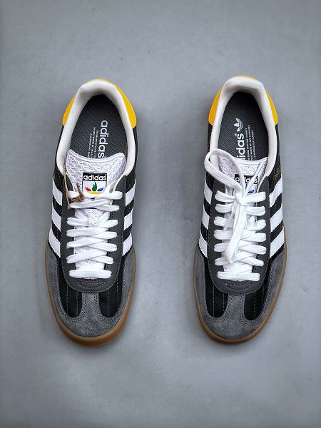 Adidas Gazelle Indoor TrainersOlympic Black 羚羊內訓系列 2024新款男女生低幫運動板鞋