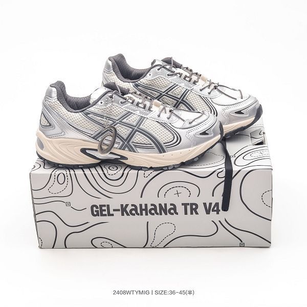 ASICS Gel-Kahana TR V4系列 2024新款男女生低幫輕量緩震休閒運動跑步鞋