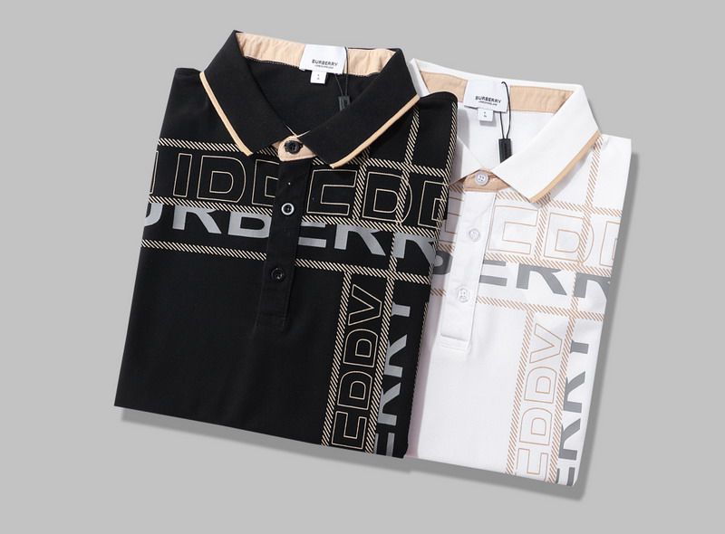 burberry polo衫 2021新款 巴寶莉翻領短袖polo衫 MG0341款