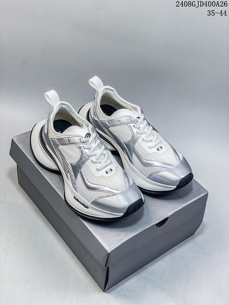 BALENCIAGA 3XL Sneakers 3+系列 2024男女生低幫復古闊型底姥爹風潮流百搭休閒慢跑鞋