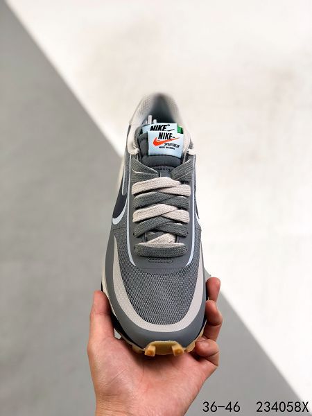 Fragment Design x Sacai x LDWaffle 2021新款nike聯名解構重疊設計