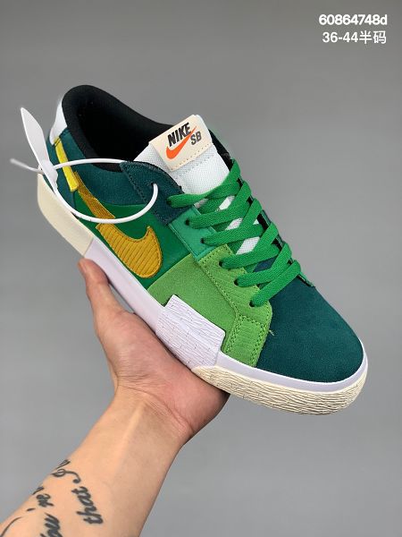 Nike Zoom Blazer Mid Premium SB 2022新款 解構馬賽克開拓者男女款運動板鞋