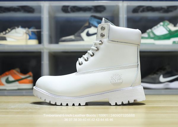 Timberland 2024最新男女款 採用磨砂皮革鞋面 防滑靴子