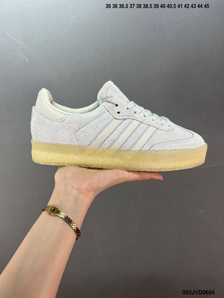 KITH x Clarks x Adidas Originals 8th Street Samba 桑巴舞街頭系列 2023最新男女款德訓運動板鞋