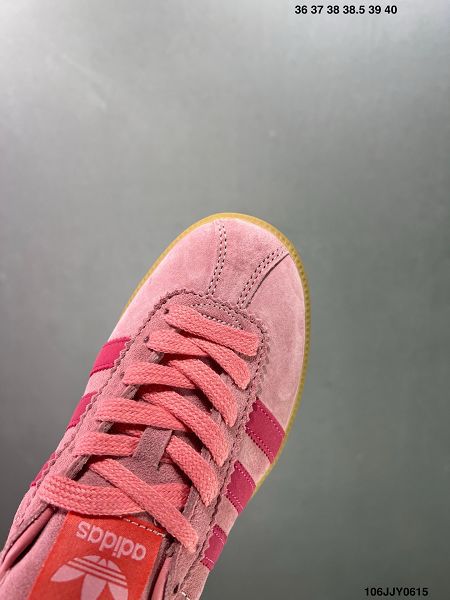 Adidas Originals Bermuda 2024女鞋絨面麂皮防滑耐磨輕便低幫板鞋