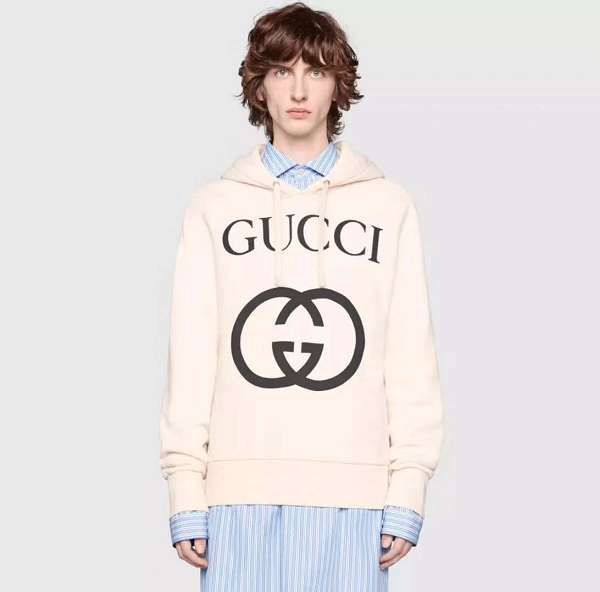 gucci衣服 2019新款 大logo男生休闲连帽长袖卫衣 jm