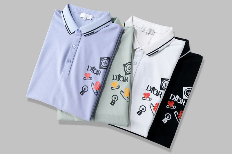 dior polo衫 2021新款 迪奧翻領短袖polo衫 MG0322款