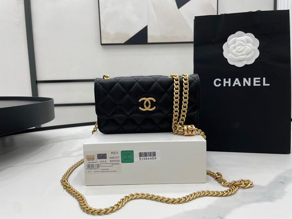 chanel包包 香奈兒2022新款手提包 DSA68107可調節金球單肩斜挎包