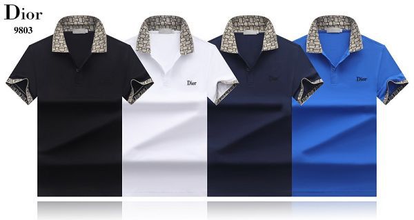 dior polo衫 2021新款 迪奧翻領短袖polo衫 MG9803款