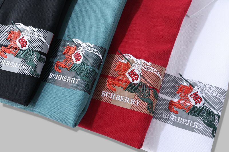 burberry polo衫 2021新款 巴寶莉翻領短袖polo衫 MG0342款