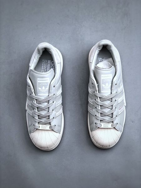 ADIDAS SUPERSTAR 三葉草經典貝殼頭系列 新款休閒板鞋潮流女士運動鞋