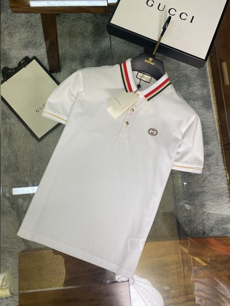 gucci polo衫 2021新款 古馳翻領短袖polo衫 MG0322款