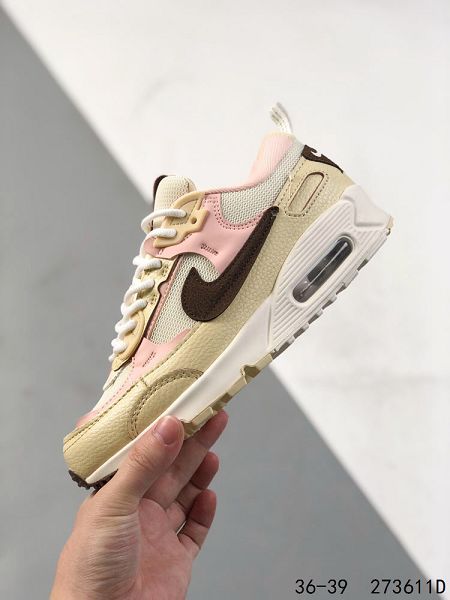 NIKE AIR MAX 90 PRM 2023新款 女款復古緩震氣墊跑步鞋