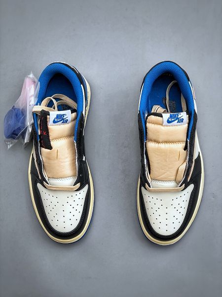 Travis Scott x Nike Air Jordan 1 Low x Louis Vuitton 2024最新情侶款運動板鞋