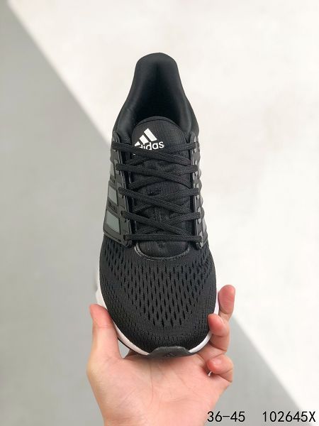 Adidas EQ21 Run 2022新款 男女款全新緩震休閑運動跑步鞋