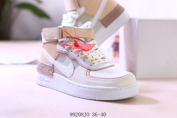 Nike Air Force 1 Low SHADOW 2020新款 馬卡龍女生高幫休閒板鞋