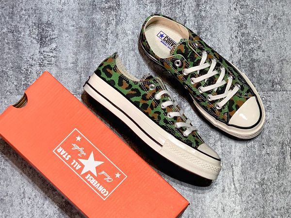 Converse X Wacko Maria x INVINCIBLE 三方聯名 2020新款 鞋舌萬夫莫開情侶款帆布板鞋