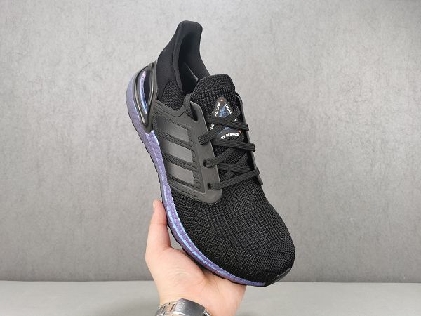 adidas ultra boost 6.0 2020新款 爆米花底情侶款慢跑鞋 帶半碼